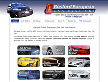 Tablet Screenshot of europeancarservices.com